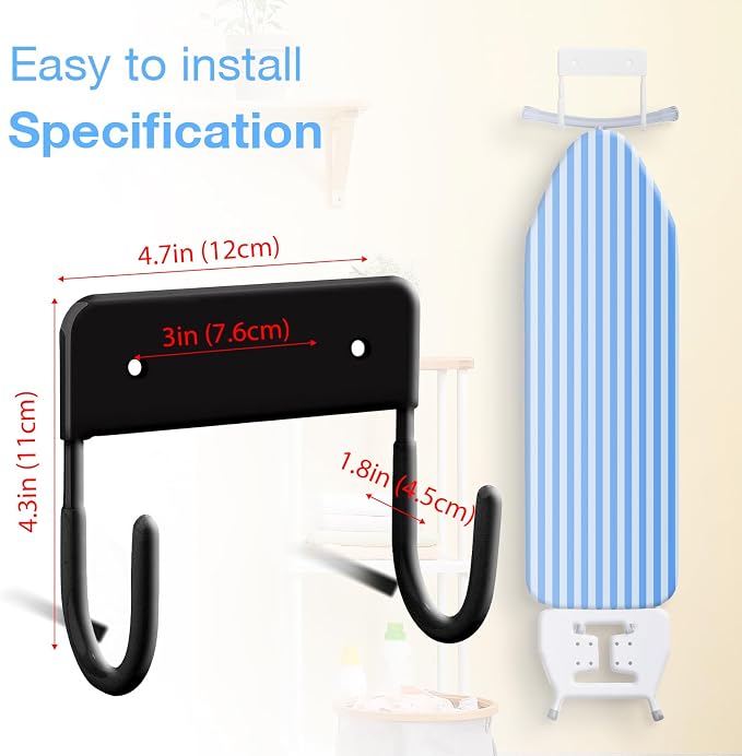Ironing Board Wall Mount Ironing Board Hanger Wall Mount - Image 3