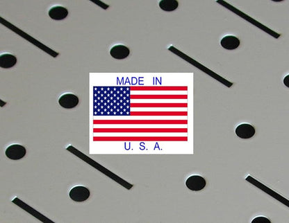Wall Control Pegboard 32in x 16in Gray Metal Pegboard Tool Board Panel - Image 10
