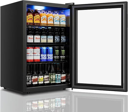 Yeego Beverage Refrigerator Cooler, 155 Cans Mini Fridge - Image 9