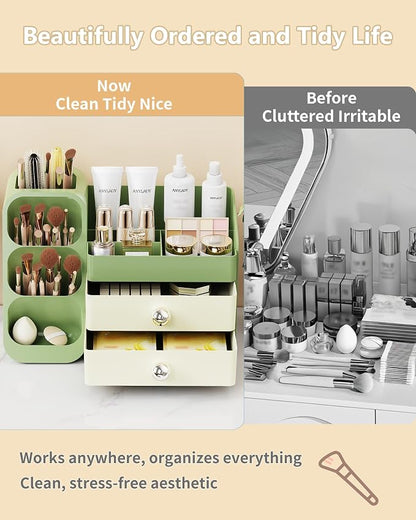 Makeup Organizer with Drawers, Skincare Organizer, Storage Box Cosmetic Display - Image 7