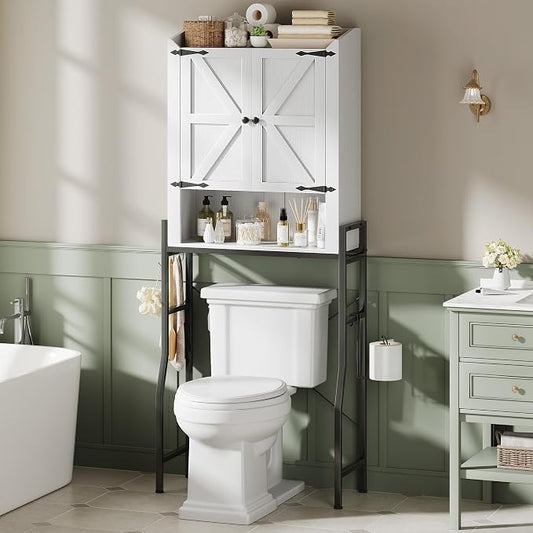 Over The Toilet Storage Cabinet, Over Toilet Organizer by MEMOBARCO