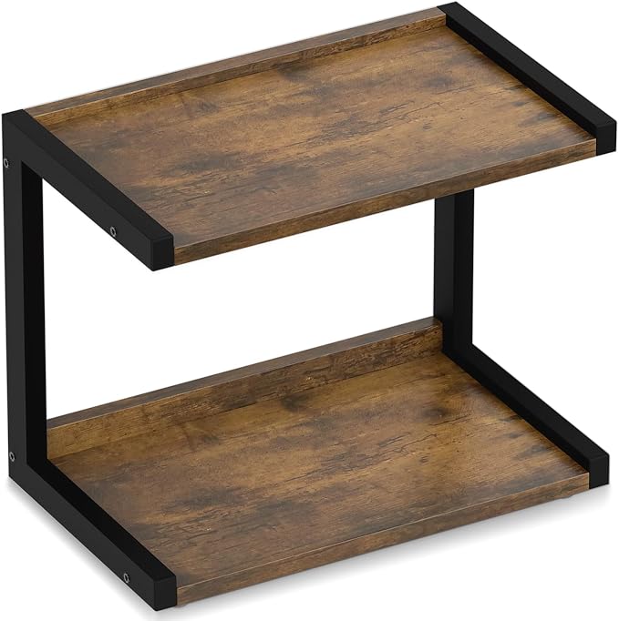 MARTY Kitchen Counter Shelf Organizer, 2 Tier Coffee Station/Bar Organizer | by MARTY