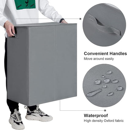 WOWLIVE 154L Double Laundry Hamper - Image 6