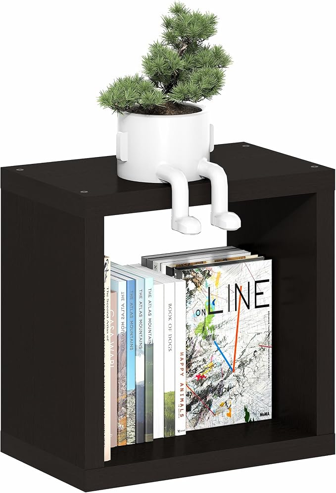 Single Cube Wall Mounted Book Shelf, Cube Wall Shelf, Floating Shelves - Image 5