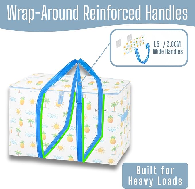 VENO 10 Pack Heavy Duty Moving Bags, Extra Large Storage Bags - Image 3