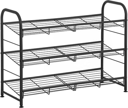 SONGMICS Shoe Rack, 3 Tier Shoe Organizer by Unknown