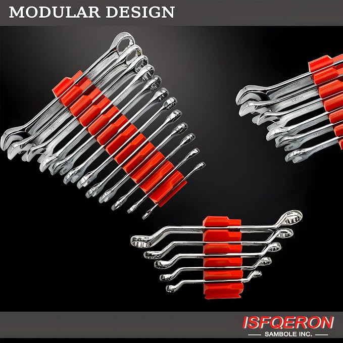 92PC Magnetic Wrench Organizer for Toolbox Drawers - Image 4