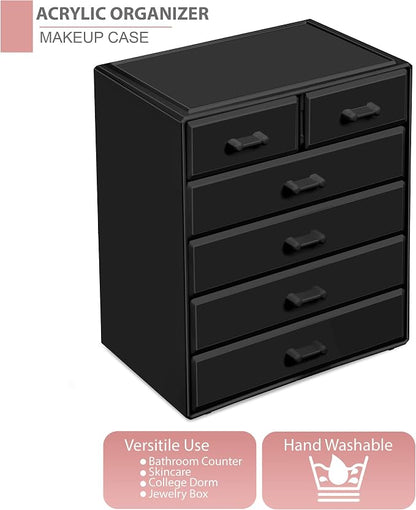 Sorbus Acrylic Makeup Organizer - Image 6