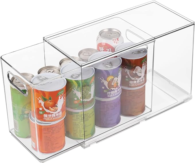 Taiuloo Clear Stackable Storage Drawers by Taiuloo