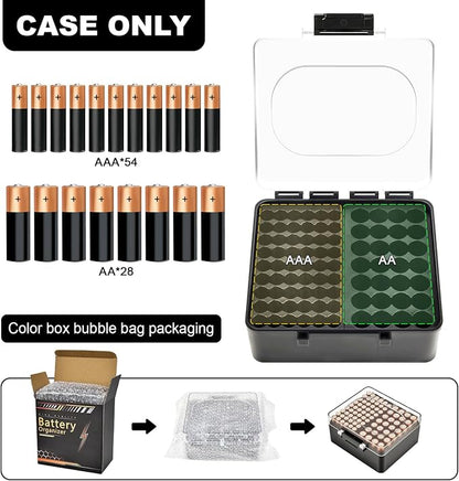 FULLCASE Battery Storage Organizer Box, Holder Container - Image 2