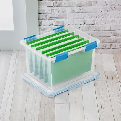 Sterilite 8-Pack Gasket Box, Weather-Resistant Storage Bins - Image 4