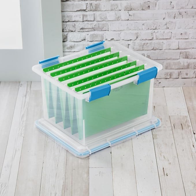 Sterilite 12-Pack Gasket Box, Weather-Resistant Storage Bins - Image 4