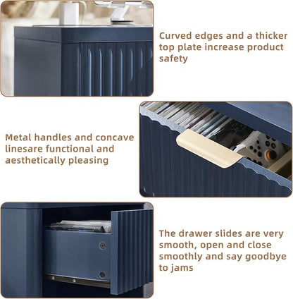 LEYAOYAO Fluted Nightstand - Image 6