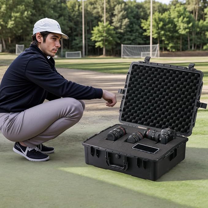 VEVOR Weatherproof Hard Case, Heavy Duty Protective Dry Box - Image 8
