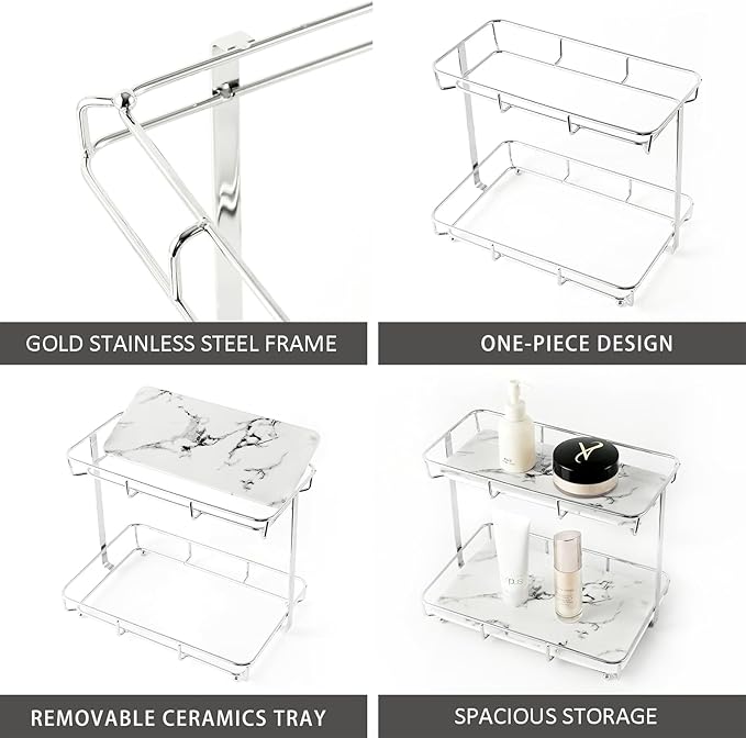 Bathroom Organizer Countertop Perfume Organizer Makeup Organizer Cosmetics - Image 5