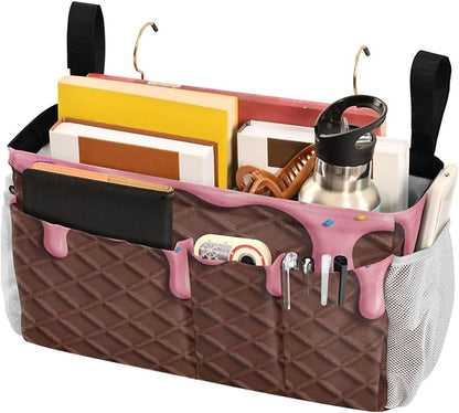 Bedside Organizer Caddy Desk Hanging Organizer Bag - Image 3