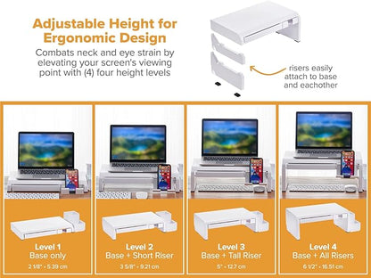 Bostitch Konnect Adjustable Monitor Riser - Image 2
