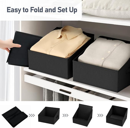 DIMJ Closet Storage Bins 12 Pack - Image 4