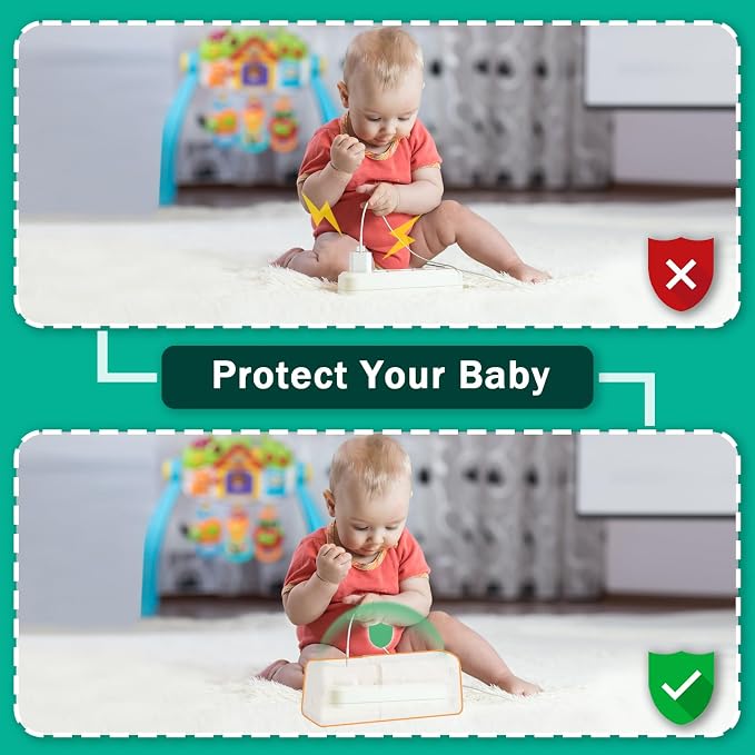 Improved Power Strip Cover Box 丨Outlet Covers Baby Proofing丨Outlet Cover - Image 2