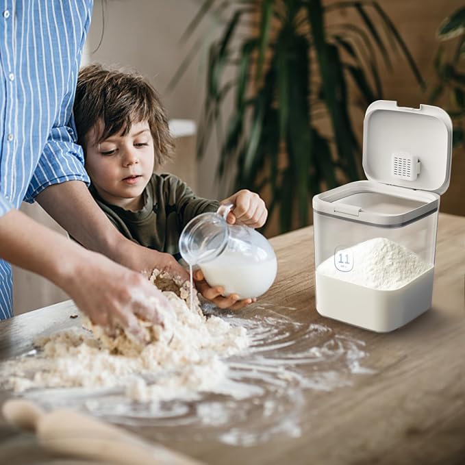 Flour Container 20LBS - 10 L /10.5 QT /10 KG - Rice Container Storage Food - Image 6