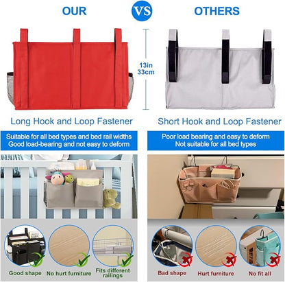 Surblue Caddy Hanging Organizer Bedside Storage Bag - Image 4