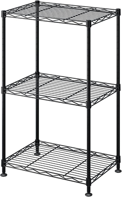FOXHOLE 3-Tier Wire Shelving Rack, Heavy Duty Metal Storage Shelf Unit by Unknown