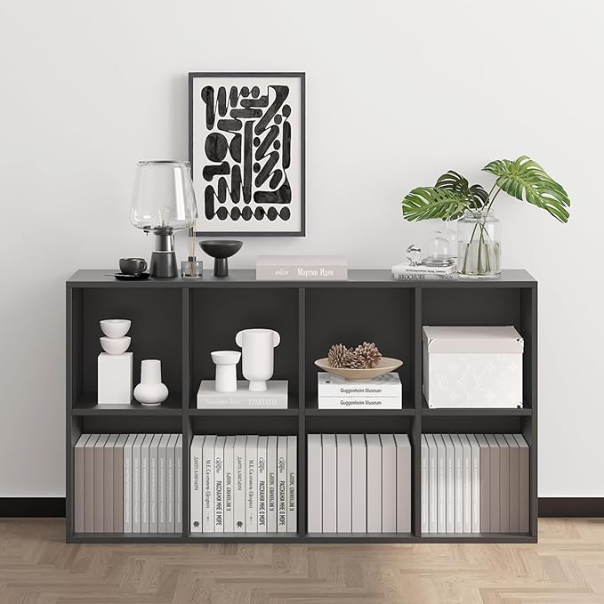 Wooden 8 Cube Storage Organizer - Image 4