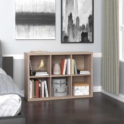 ClosetMaid 6 Cube Storage Shelf Organizer Bookshelf - Image 4