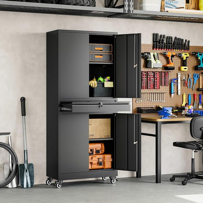 Yizosh Metal Garage Storage Cabinet - Image 6