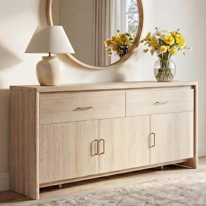 KISLOT 59" Sideboard Buffet Cabinet by Kislot