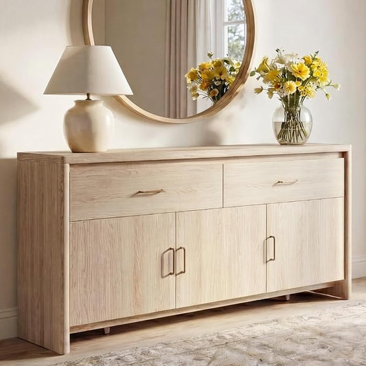 KISLOT 59" Sideboard Buffet Cabinet by Kislot