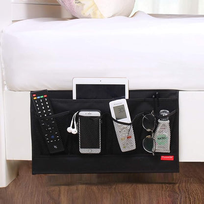 6 Pockets Bedside Storage Organizer, Bedside Caddy, Table Cabinet Storage - Image 5