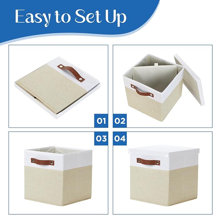 Temary Foldable Fabric Storage Bins - Image 7