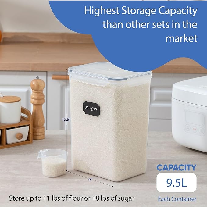 Chef's Path Airtight Food Storage Containers - Image 2