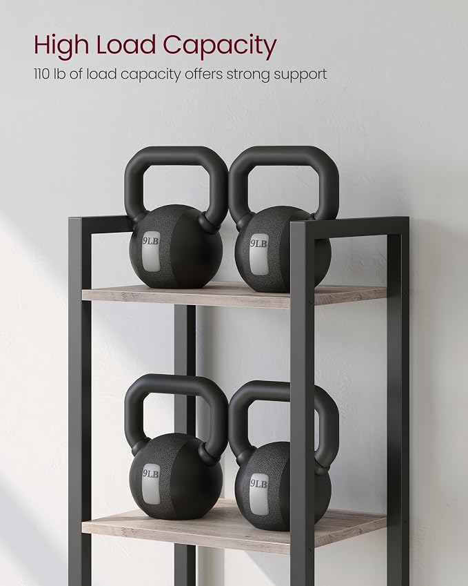 VASAGLE 6-Tier Bookshelf, Bookcase - Image 7