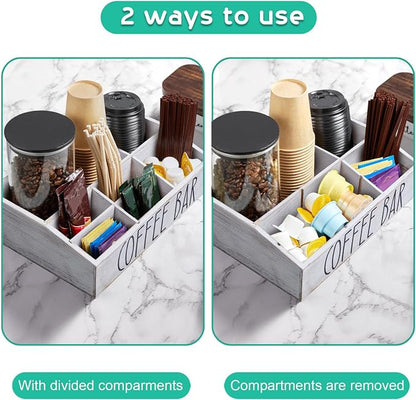 ALELION White Coffee Station Organizer - Image 2