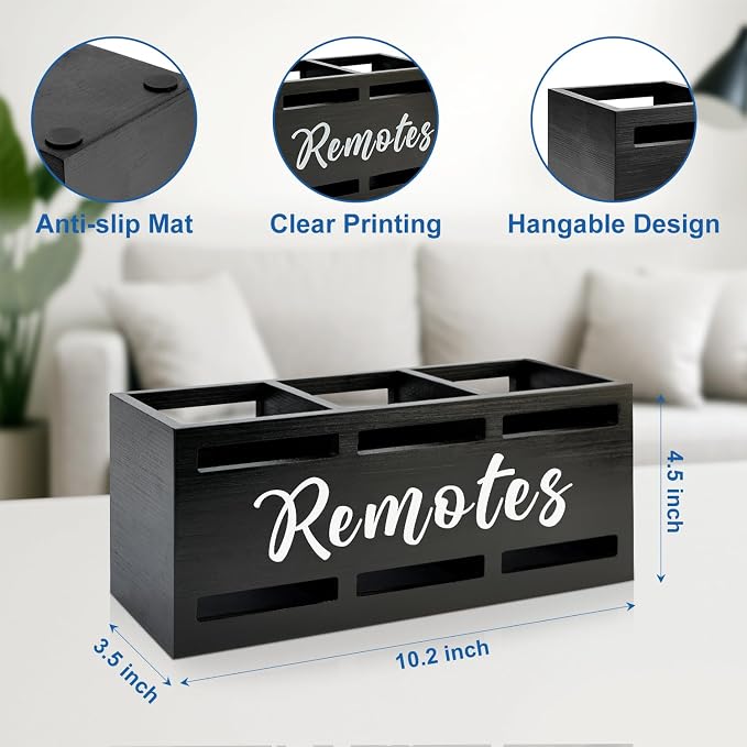 Hilislog TV Remote Holder Wall Mount Remote Control Holders - Image 3
