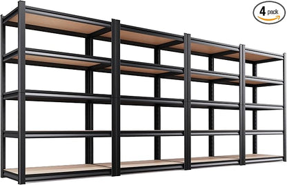 4-Pack Garage Shelving for Large Storage & Whole Home Organization, Storage Bins by CreatingaComfortableLiving