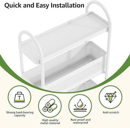 KINGRACK 4-Tier Slim Storage Cart - Image 7