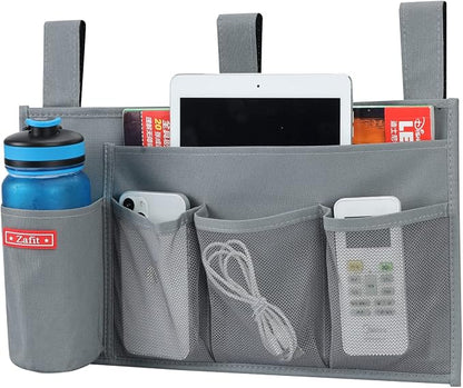Hanging Bedside Caddy, Bedside Storage Organizer by ZAFIT