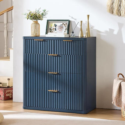 LEYAOYAO Fluted 5 Drawers Dresser - Image 7