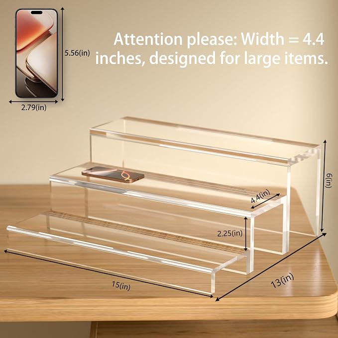 3 Tiers Bar Shelves for Liquor Bottles - Image 3