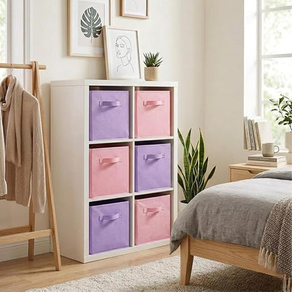 ShellKingdom Storage Bins, Foldable Fabric Storage Cubes And Cloth Storage - Image 4