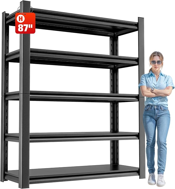 Heavy Duty Metal Storage Rack Shelving by OLLRRACT