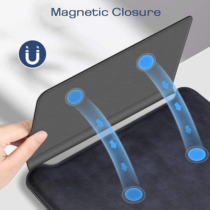 Fintie Sleeve Case for MacBook Air 13.6 A3240 A3113 A2681, Pro 14 A3434 A3401 - Image 3