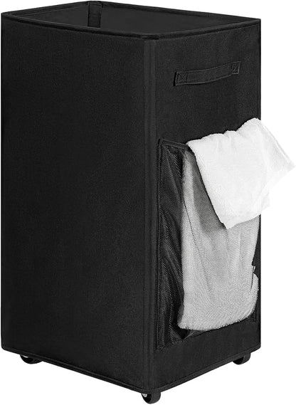 Chrislley 90L Rolling Laundry Basket Large Laundry Hamper by Chrislley