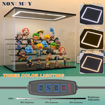NONEMEY Clear Acrylic Display Case Stand - Image 2