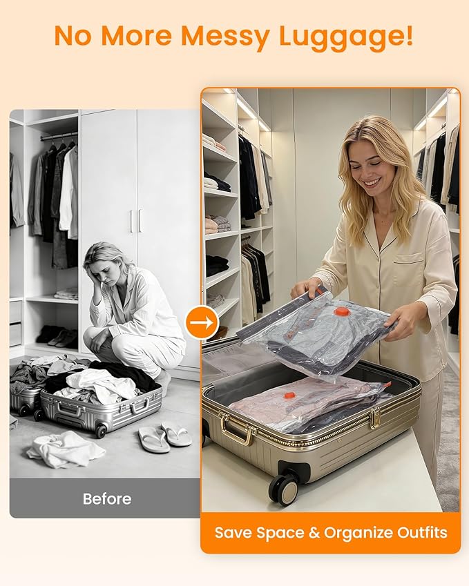 Vacuum Seal Bags for Clothing Travel - Image 6