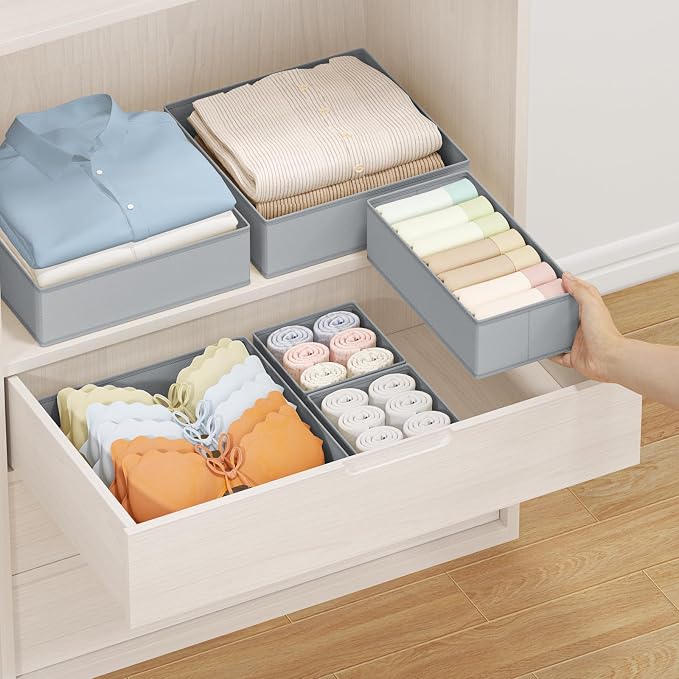 DIMJ Drawer Organizer Clothes Storage - Image 4