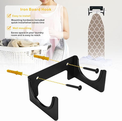 Ironing Board Holder Ironing Board Hanger Wall Mount - Image 3